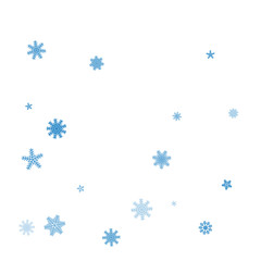  White and blue Christmas background. 