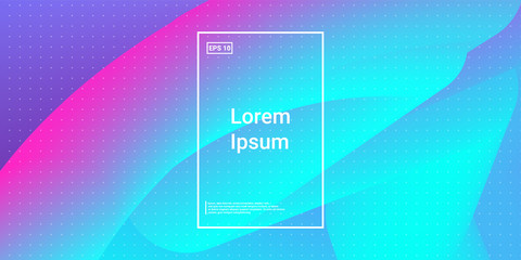 Modern Dynamic Flow Shapes with Fluid Glow Effect.