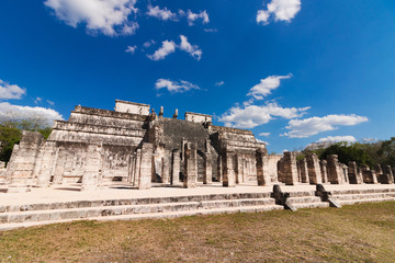 Mexico Chichen Itza Maya Ruins - The El Castillo pyramid. Uxmal, Yucatan, Mexico