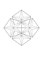 vector illustration of geometric patterns