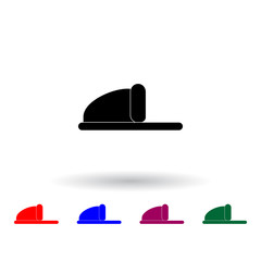 slippers multi color icon. Elements of clothes set. Simple icon for websites, web design, mobile app, info graphics