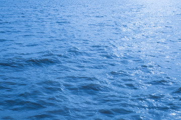Blue water wave texture