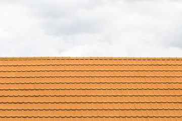 Tiles roof pattern architecture