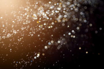 Colorful Bokeh on black