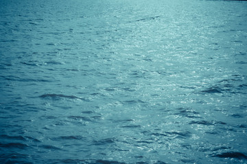 Obraz premium Blue water wave texture