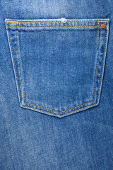 Pocket jeans texture.