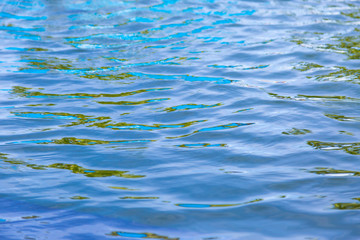 Water wave reflection