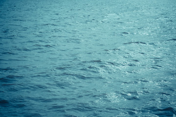 Blue water wave texture