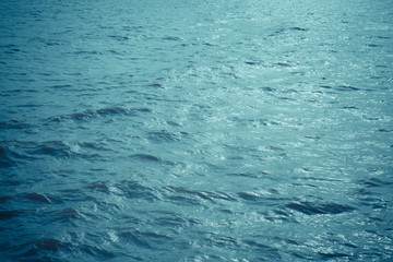 Blue water wave texture