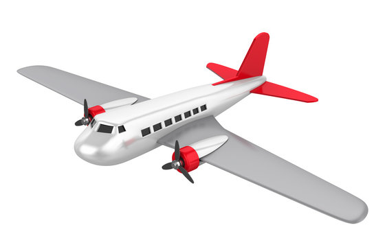 Airplane Toy Isolated