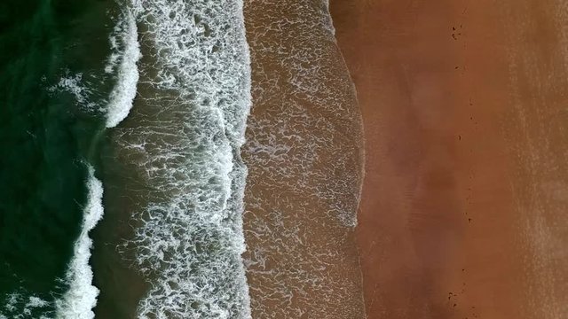 aerial landscape beach of Canoa Quebrada, Ceara - Brazil