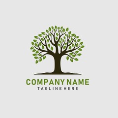 Obraz premium Vector logo for the environment