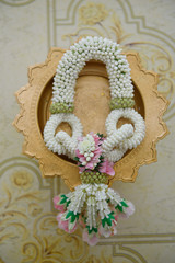 thai wedding jasmine flower