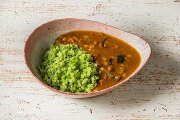 ブロッコリーライス Vegan Rice Vegetarian Rice Broccoli Rice