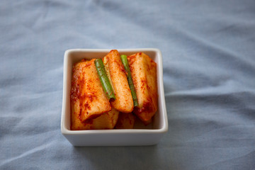 Kimchi, Diced Radish Kimchi, Kkakdugi