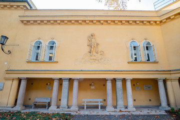 Exterior view of the famous Lukacs Baths