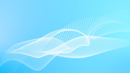 ウェーブ　アブストラクト