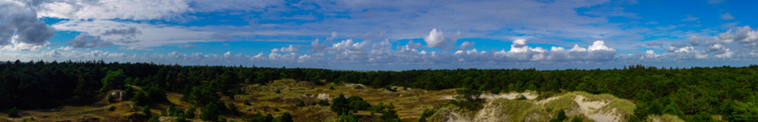 Dünenpanorama Dünenlandschaft Panorama St. Peter-Ording