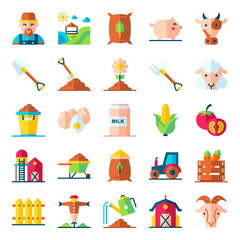 Farming icons pack
