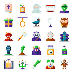 Halloween icons pack
