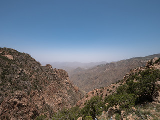 Al Hada Mountains near Taif, Western Saudi Arabia