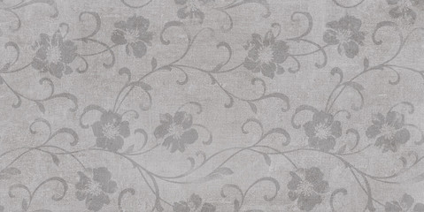 vintage background with flowers and leaves