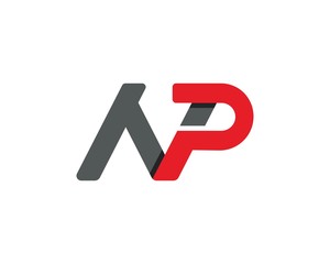 Letter PN, NP initial logo template creative design