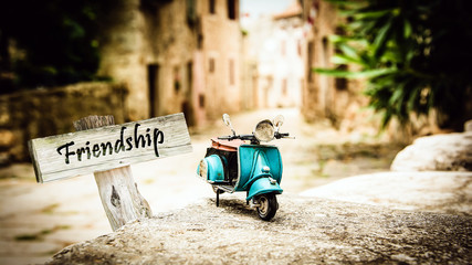 Street Sign to Friendship