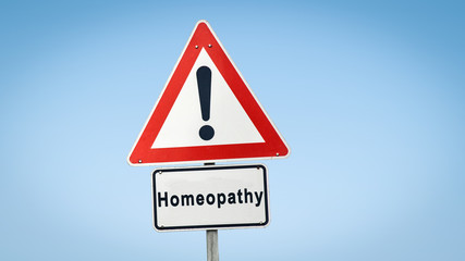 Street Sign to Homeopathy