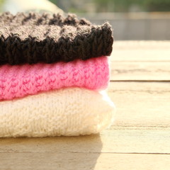 Wool items for winter