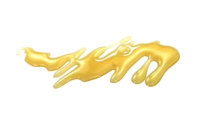 Honey  isolated on white background.