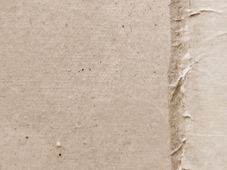 Old Paper texture. laminated paper on canvas. oil paint.