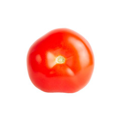 Tomato. Fresh vegetable isolated over white background.