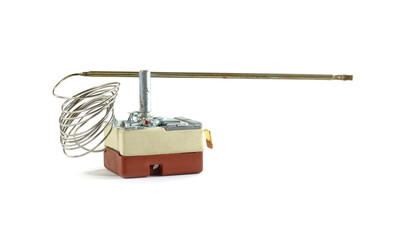 Thermostat kit isolate on white background.