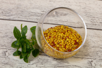 Traditionnal dijon mustard