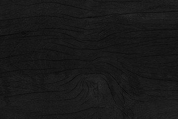 Wood texture background. Black surface of wooden blank for design