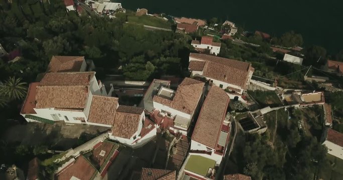 veduta di vietri e raito, costiera amalfitana