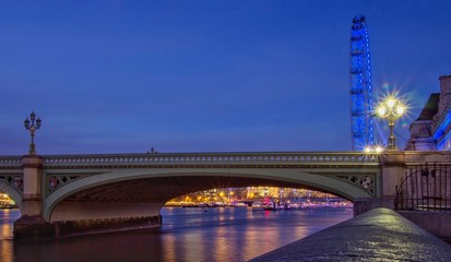 Fototapeta premium Westminster bridge at night