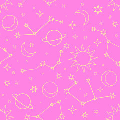 space pattern seamless design graphic