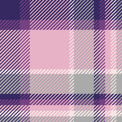 Plaid or tartan vector is background or texture in many color