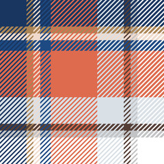 Plaid or tartan vector is background or texture in many color