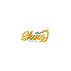 Health Dent Logo design vector template flat line style. Cosmetic dental dentistry. Dental clinic Logotype concept icon