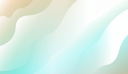 Wave Modern Background. For Your Design Wallpaper, Presentation, Banner, Flyer, Cover Page, Landing Page. Vector Illustration with Color Gradient.