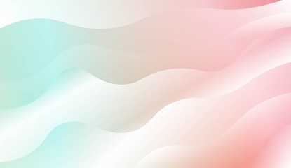 Futuristic Color Design Geometric Wave Shape. For Business Presentation Wallpaper, Flyer, Cover. Vector Illustration with Color Gradient.