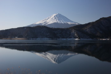 逆さ富士