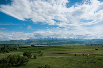 Fototapeta premium View of the Tian Shan