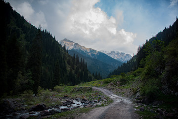 Valley in Kyrgyzstan