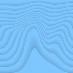 Abstract Blue Vector Modern Dynamic Wavy Blue Background