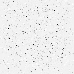 Seamless Vector Grunge Black Ink Spots Background