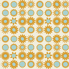doodles flowers pattern